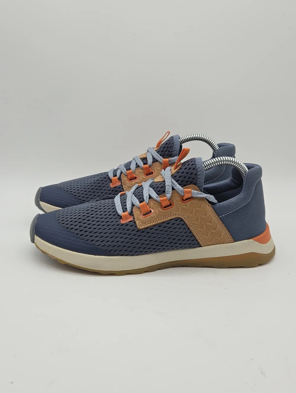 OluKai Wailuku Athletic Mesh Sneakers Blue Brown Women's 9.5‎
